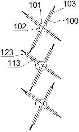 A fan screen splicing display system and method for eliminating overlapping shadows