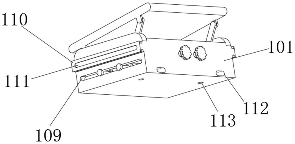 Auxiliary device for treating myopia or amblyopia of children