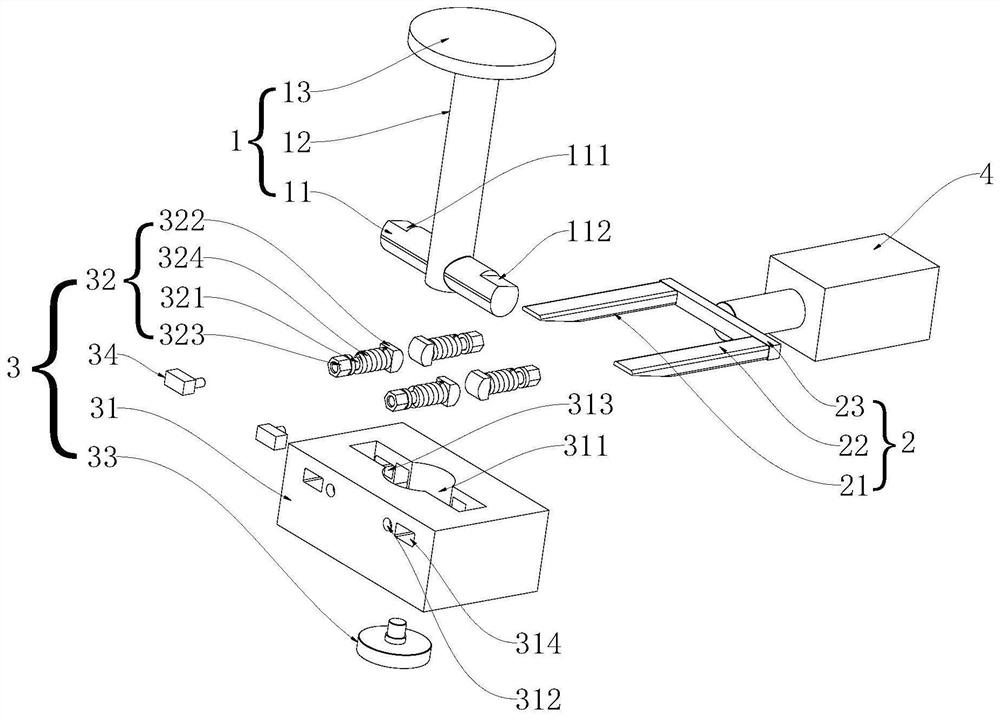 Door lock assembly for clothes treatment equipment and clothes treatment equipment