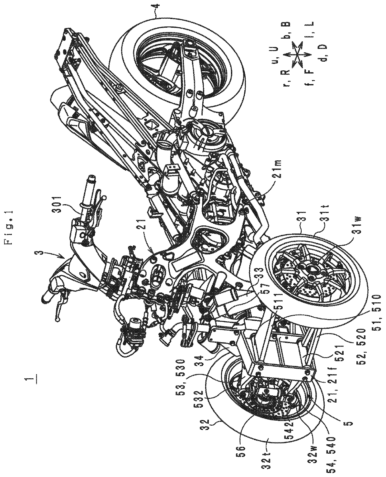 Leaning vehicle