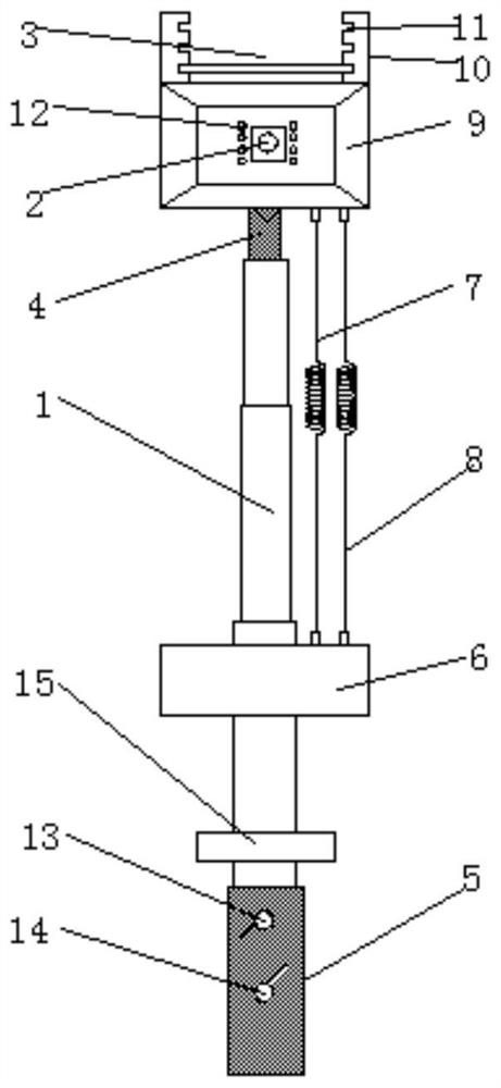 Gas pipe network meter reading device