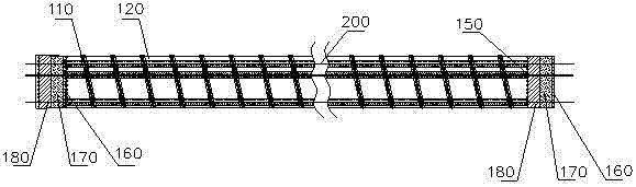A self-shrinking aircraft ground air-conditioning air supply hose and its manufacturing method