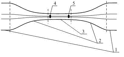 Optical fiber fused taper-based intrinsic Fabry-Perot device and manufacturing method thereof