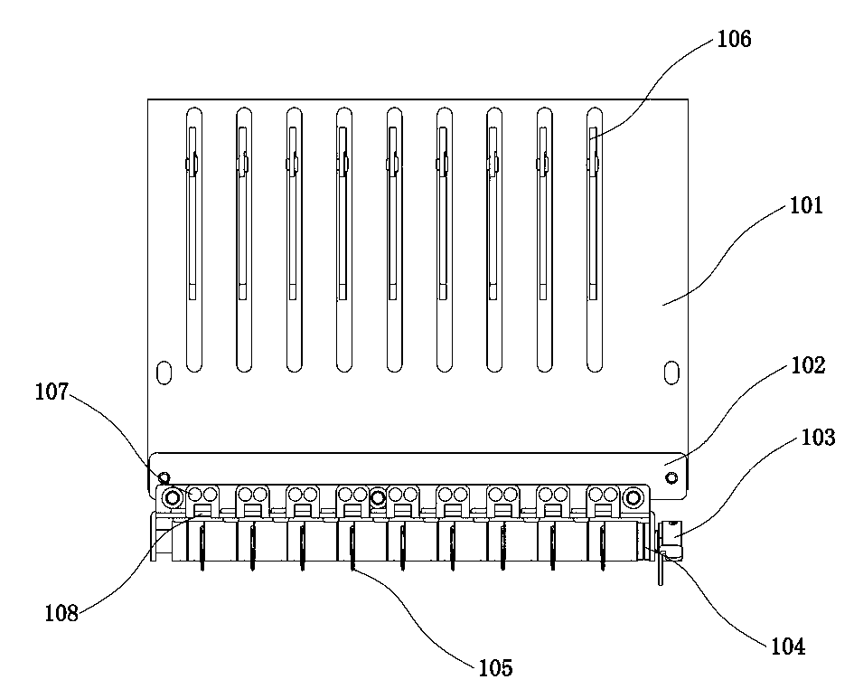 Yarn-passing device of embroidery machine