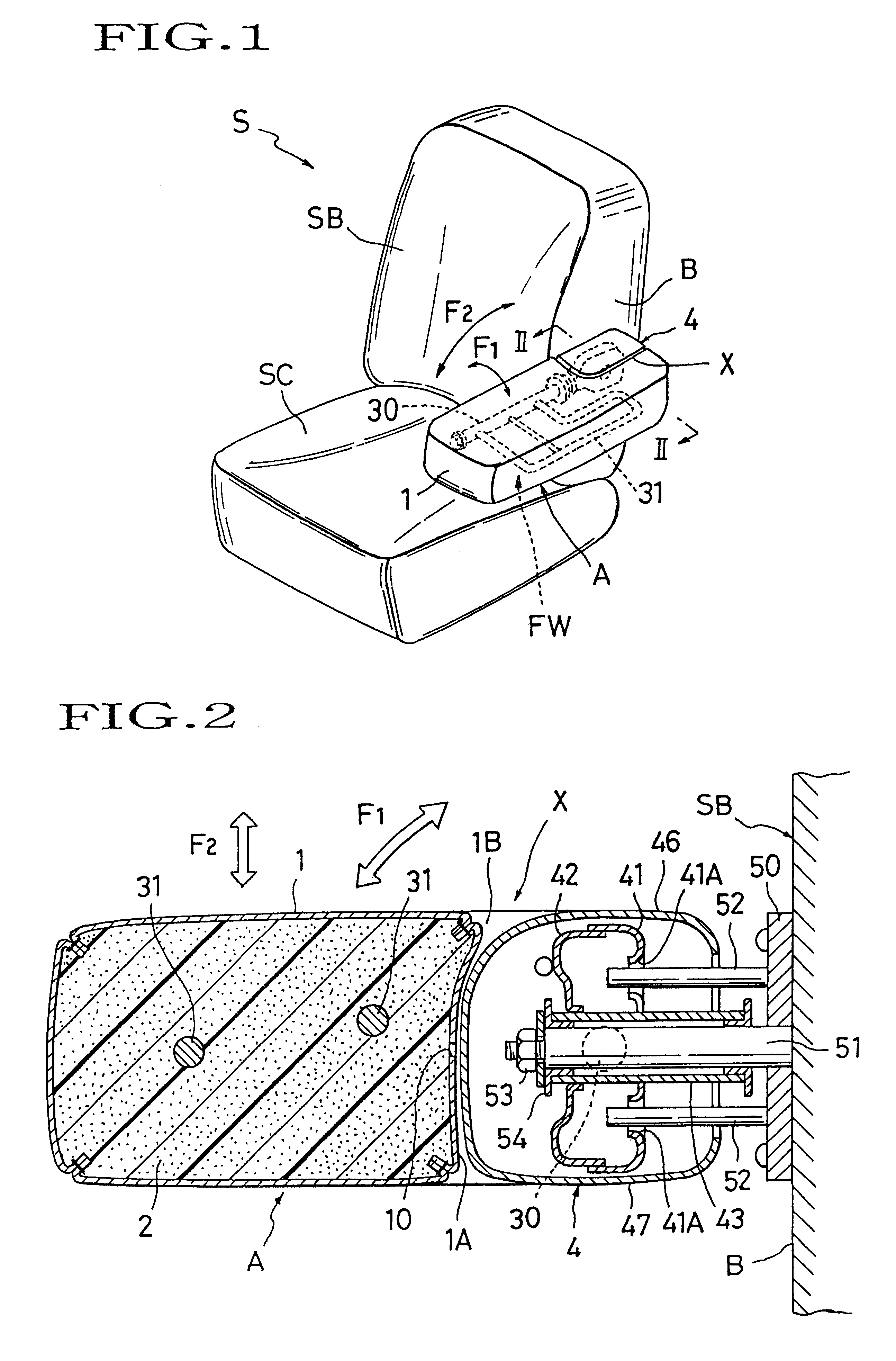 Armrest for vehicle seat and method of forming the same