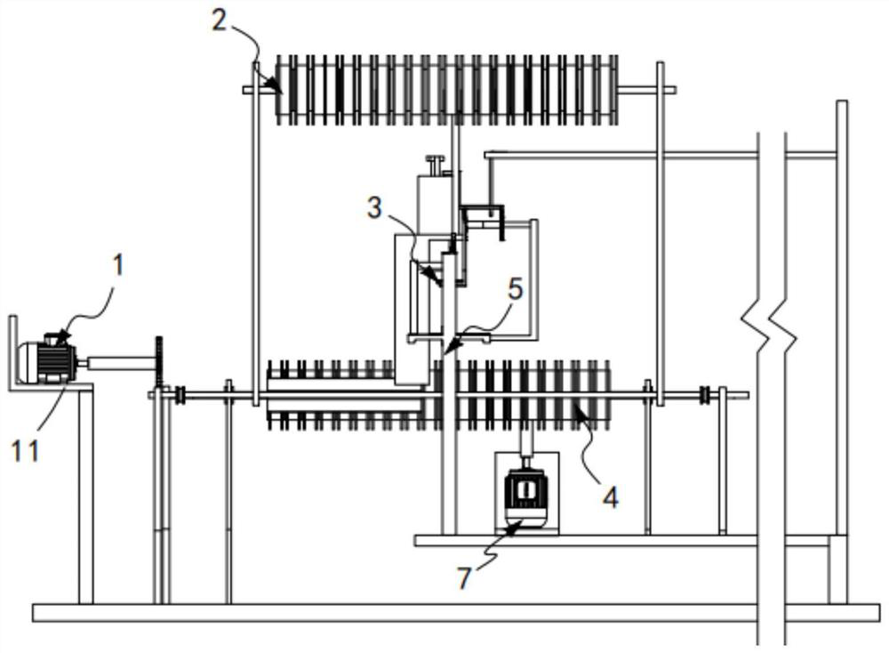 Accessory post-processing equipment for alternating-current low-voltage power distribution cabinet