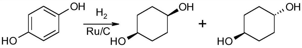 A kind of synthetic method of cis-1,4-cyclohexanediol