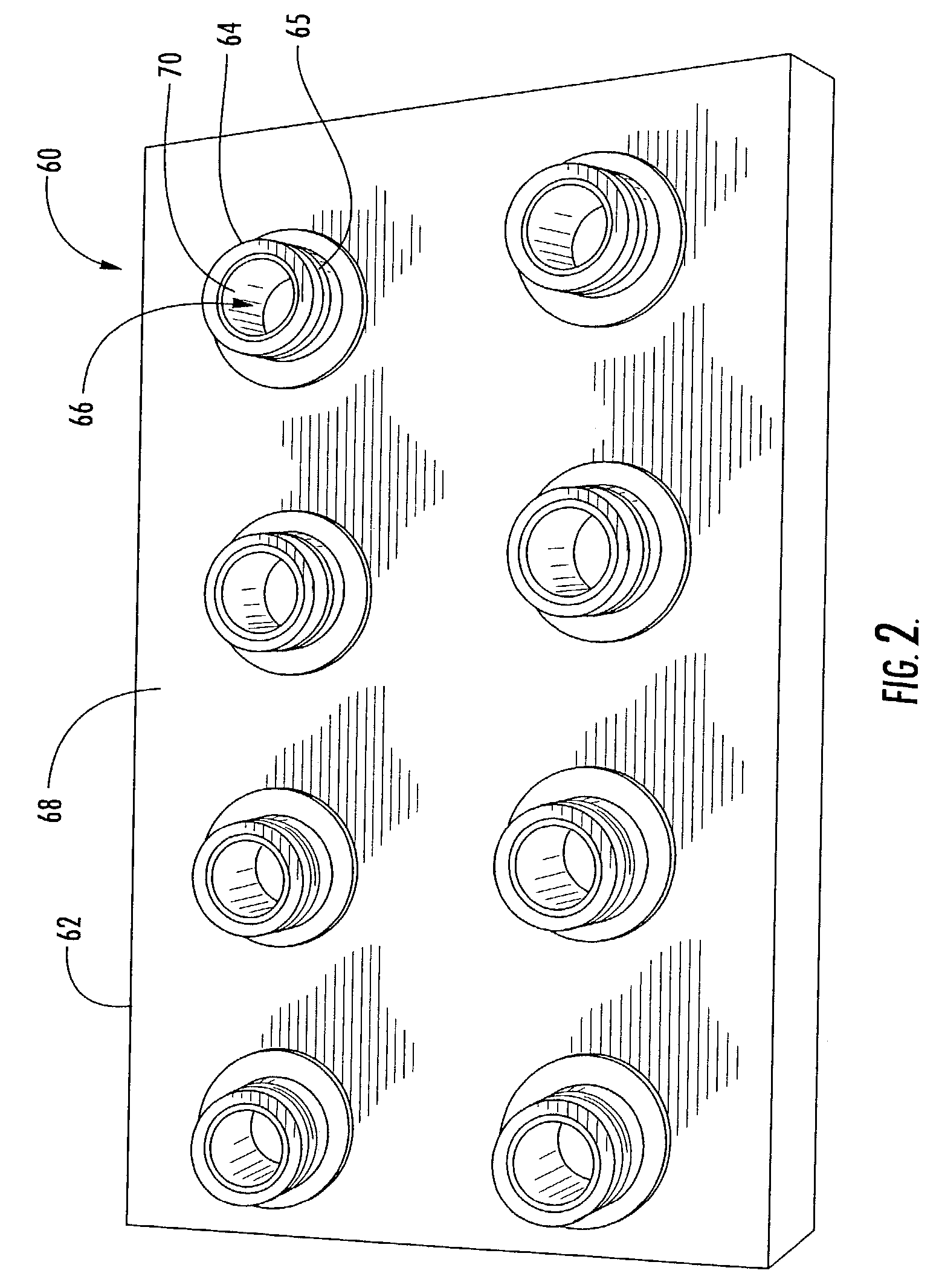 Locking nosepiece and template