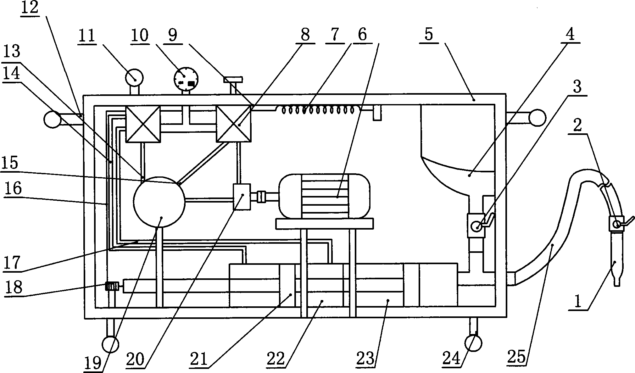 Hydraulic butter oiling machine