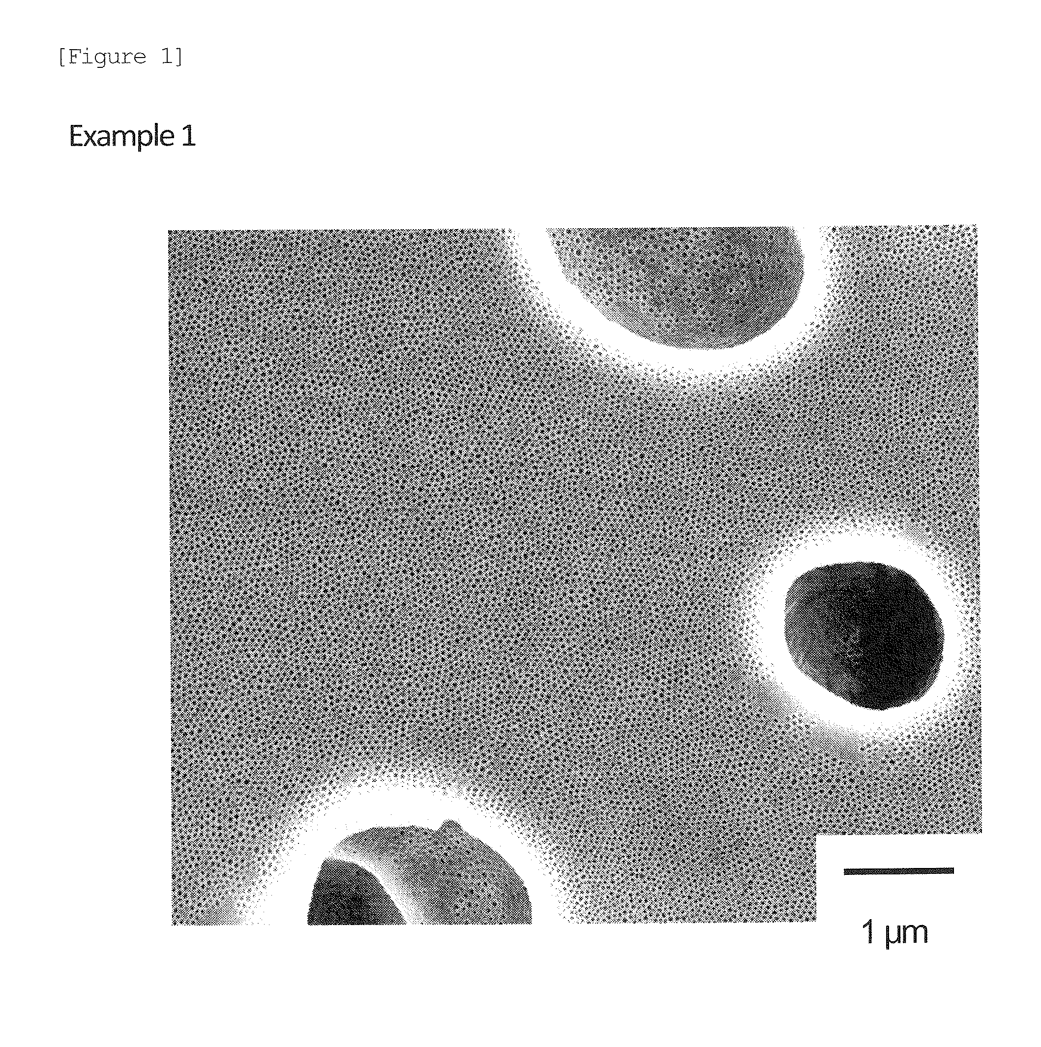 Method for producing a film having a nano-structure on the surface of the film