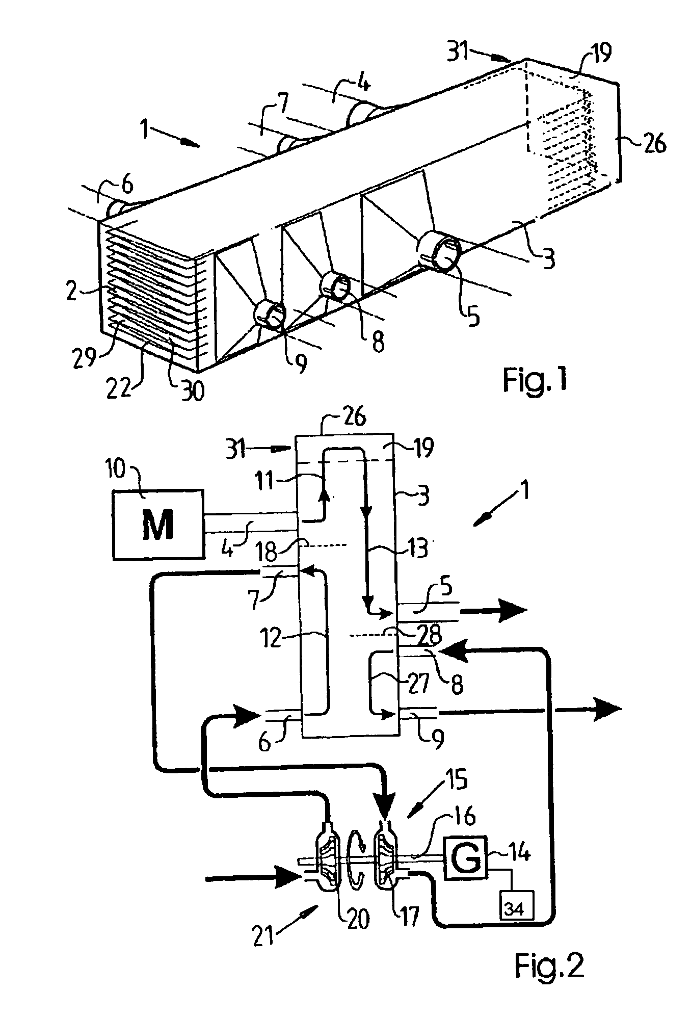 Thermal energy recovery device