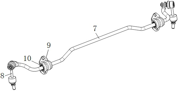 Stabilizer bar assembly and vehicle