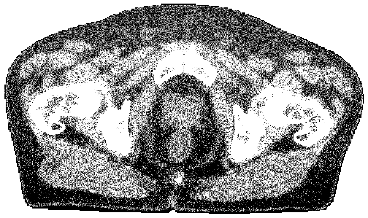 Method, computer program product and computer system for correcting CT image