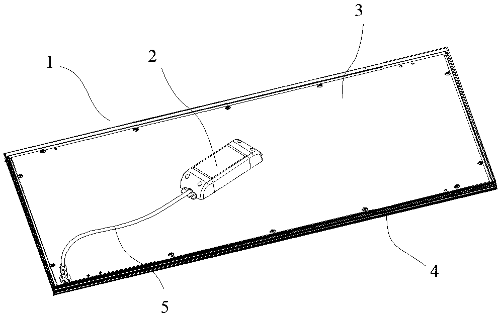 A panel light with multiple installation methods