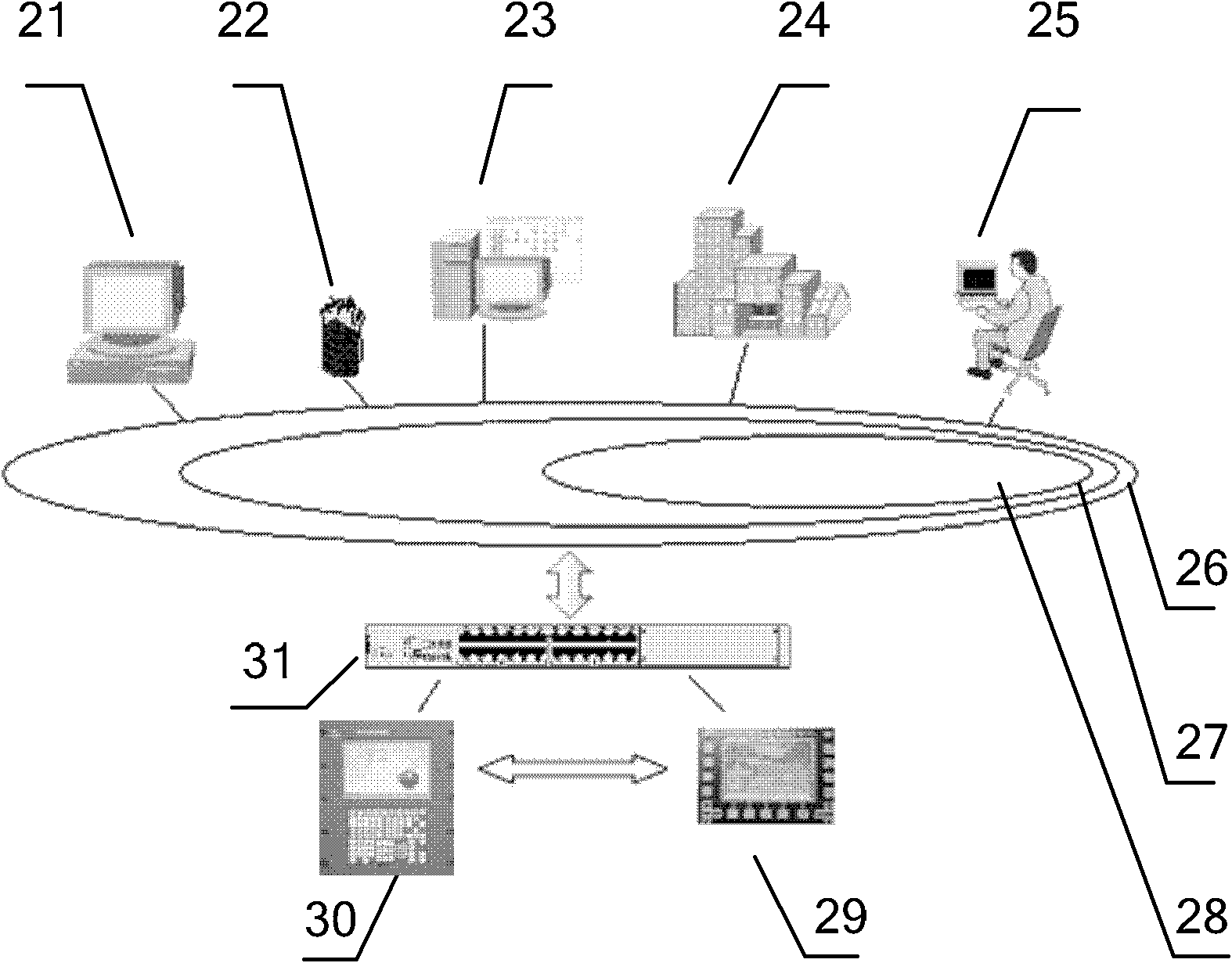 Online monitoring numerical-control system based on network architecture