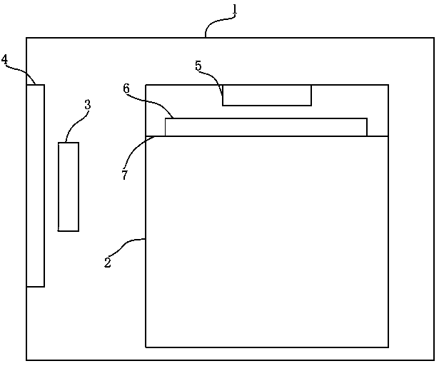 Device without refrigeration compressor and implementation method of device