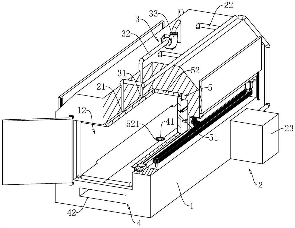 Corpse incineration system