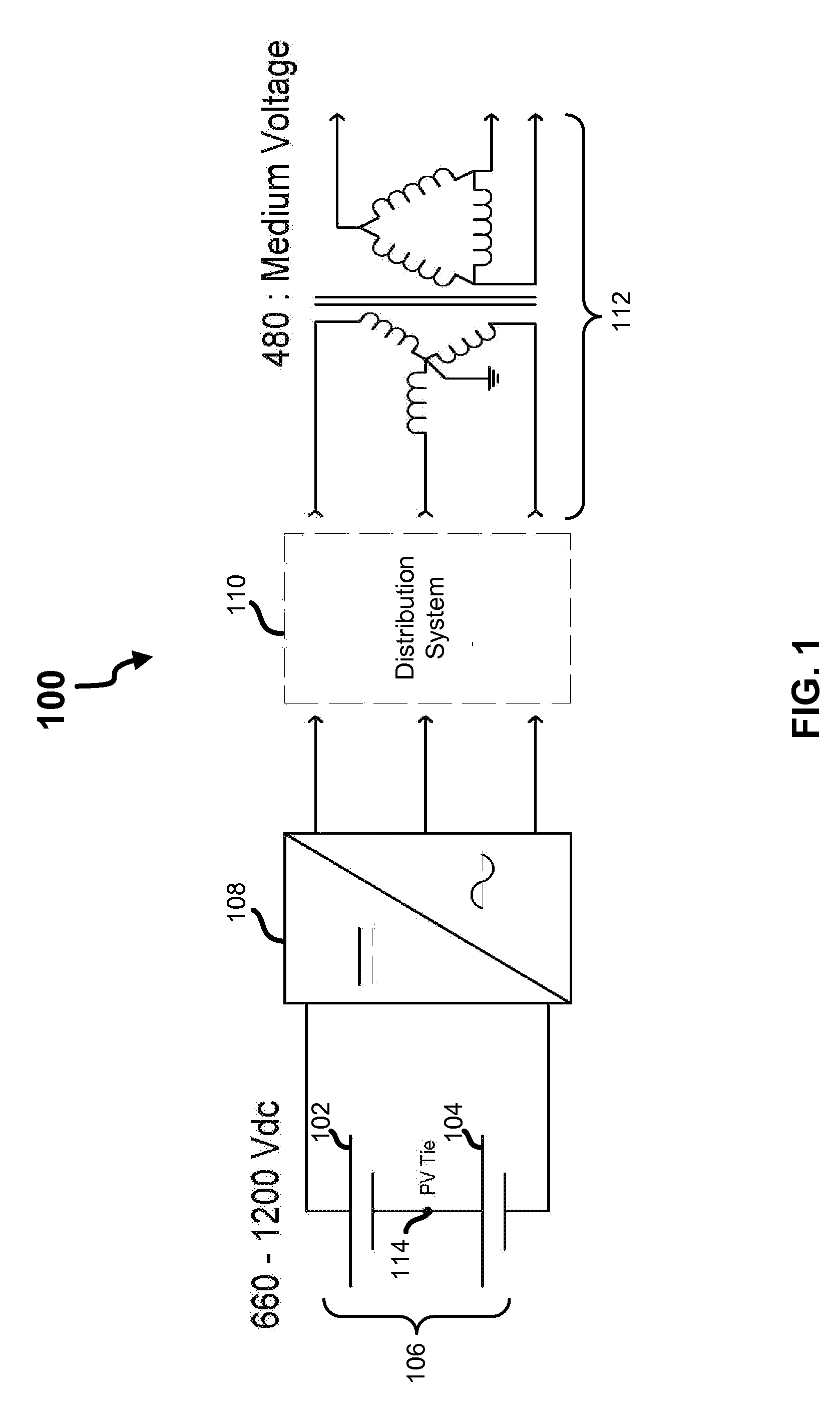 Common mode filter system and method for a solar power inverter
