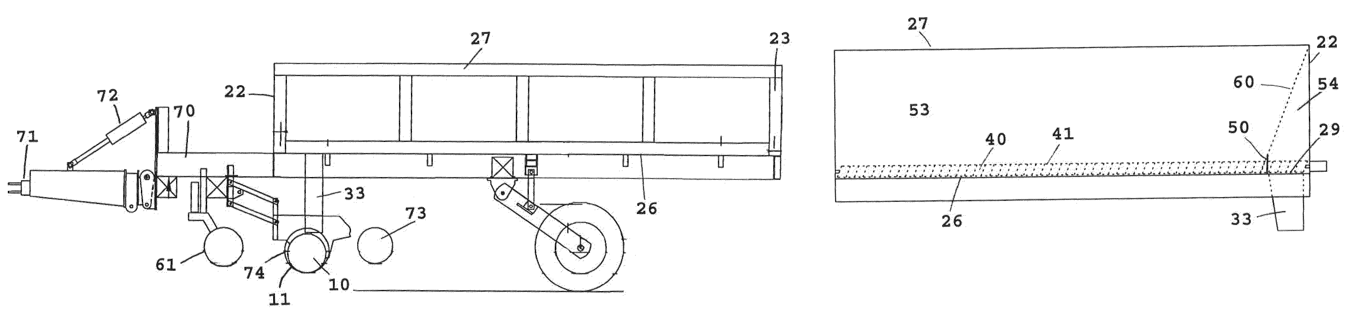 System for distributing poultry litter below the soil surface
