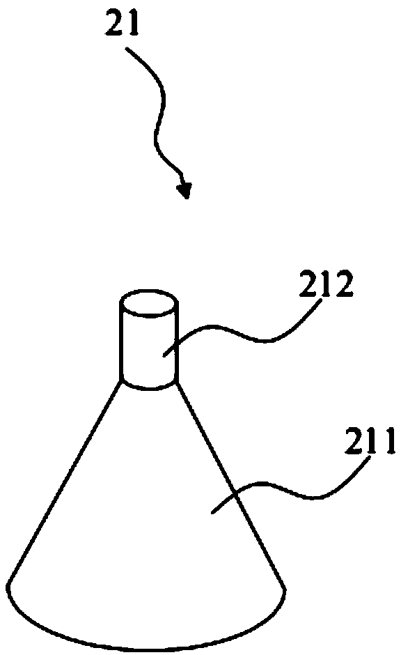 3D glass ink spraying device and spraying method