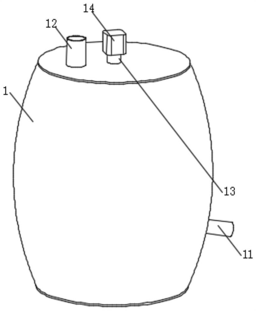 Cosmetic extracting solution processing device