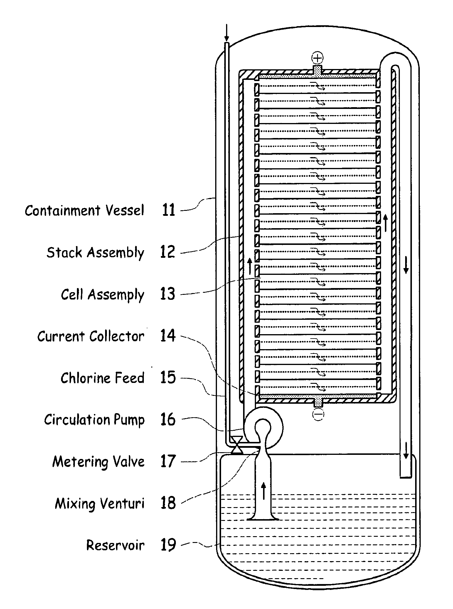 Electrochemical energy cell system