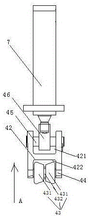 A pressing mechanism for jointing of steel pipes