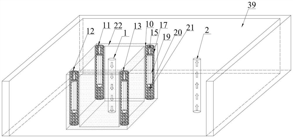 A kind of oil shale composite heating in-situ mining system and method