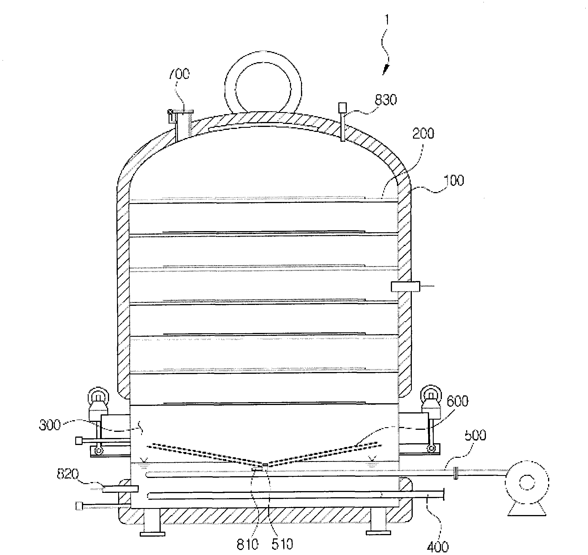 Ginseng steamer capable of preventing loss of saponin