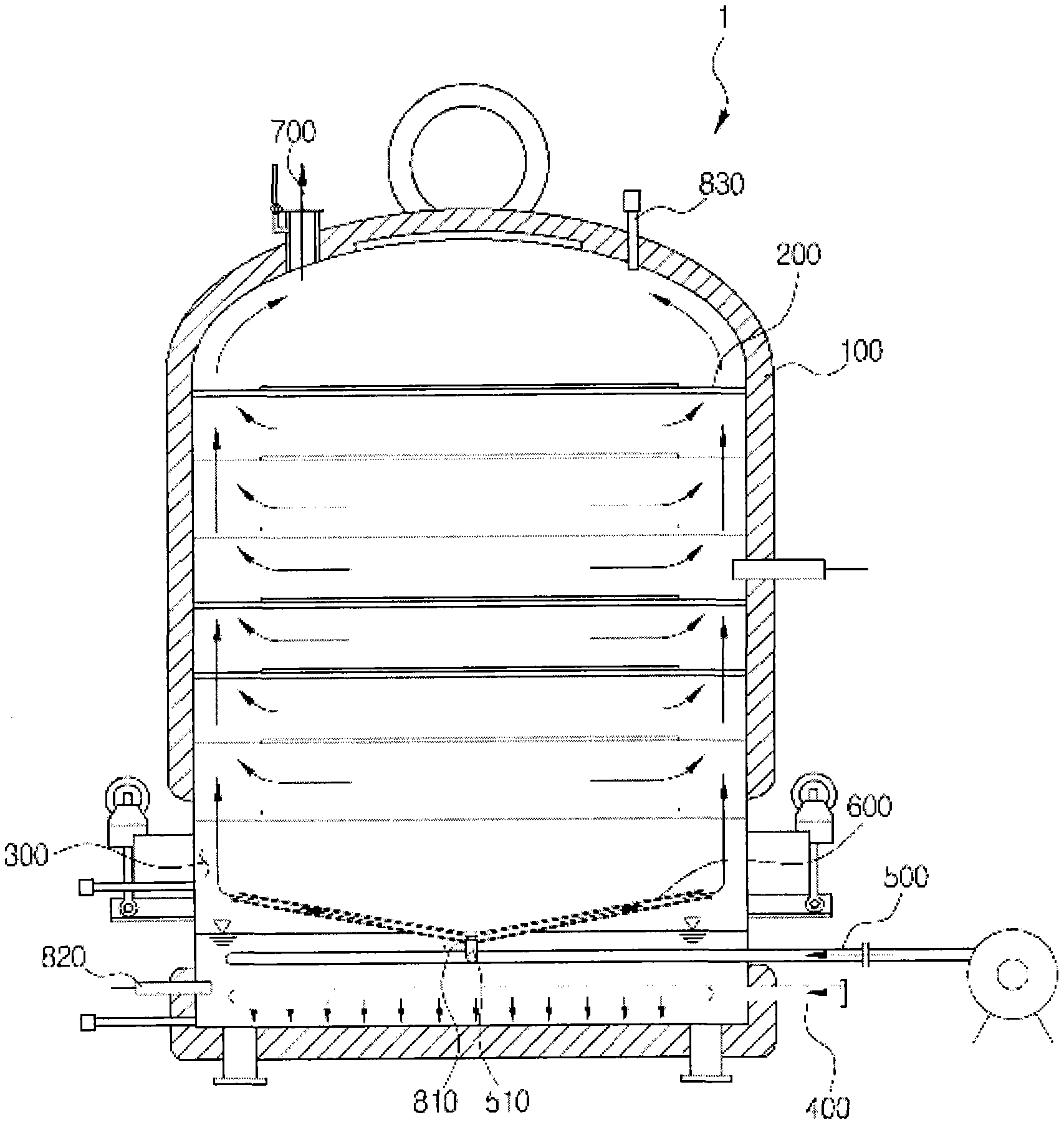 Ginseng steamer capable of preventing loss of saponin