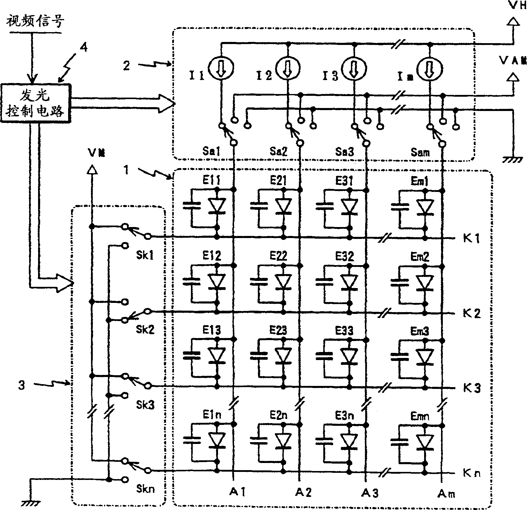 Driving apparatus and driving method of light emitting display panel