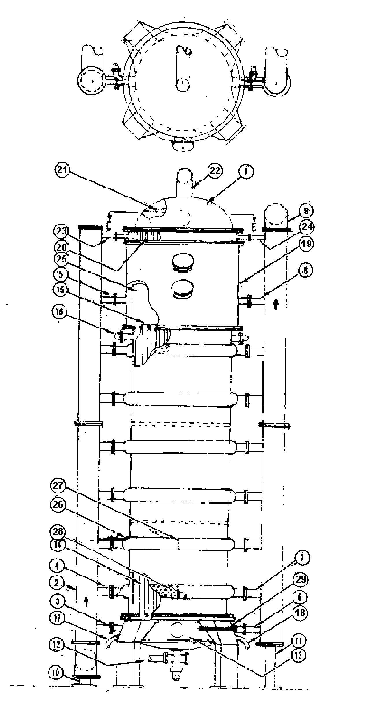Cold Bubble Distillation Method and Device