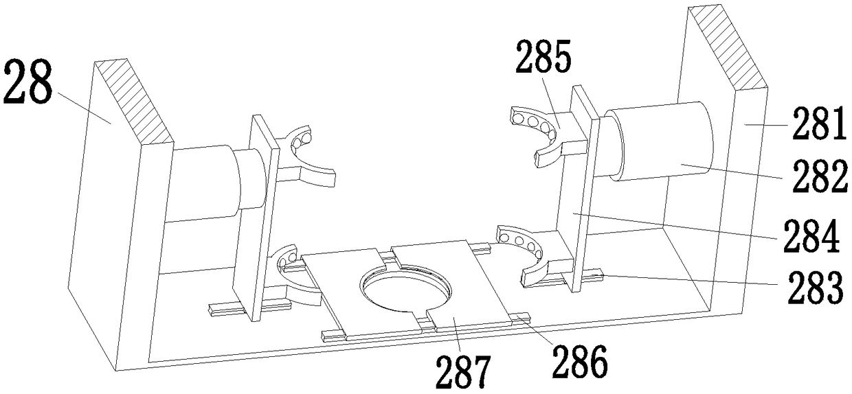 Automatic dull polishing system for chemical experiment tool gas bottle