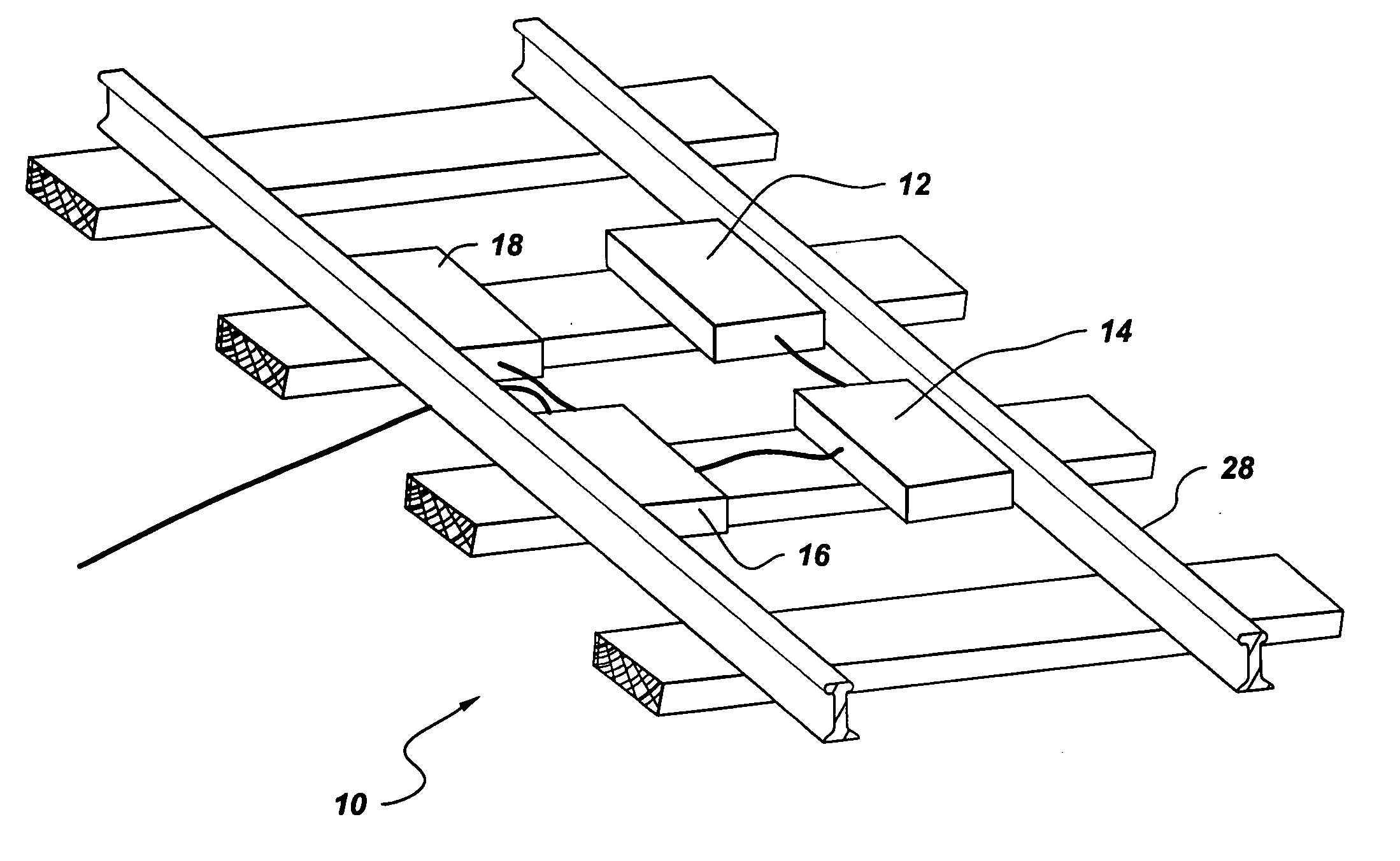 System and method for self powered wayside railway signaling and sensing