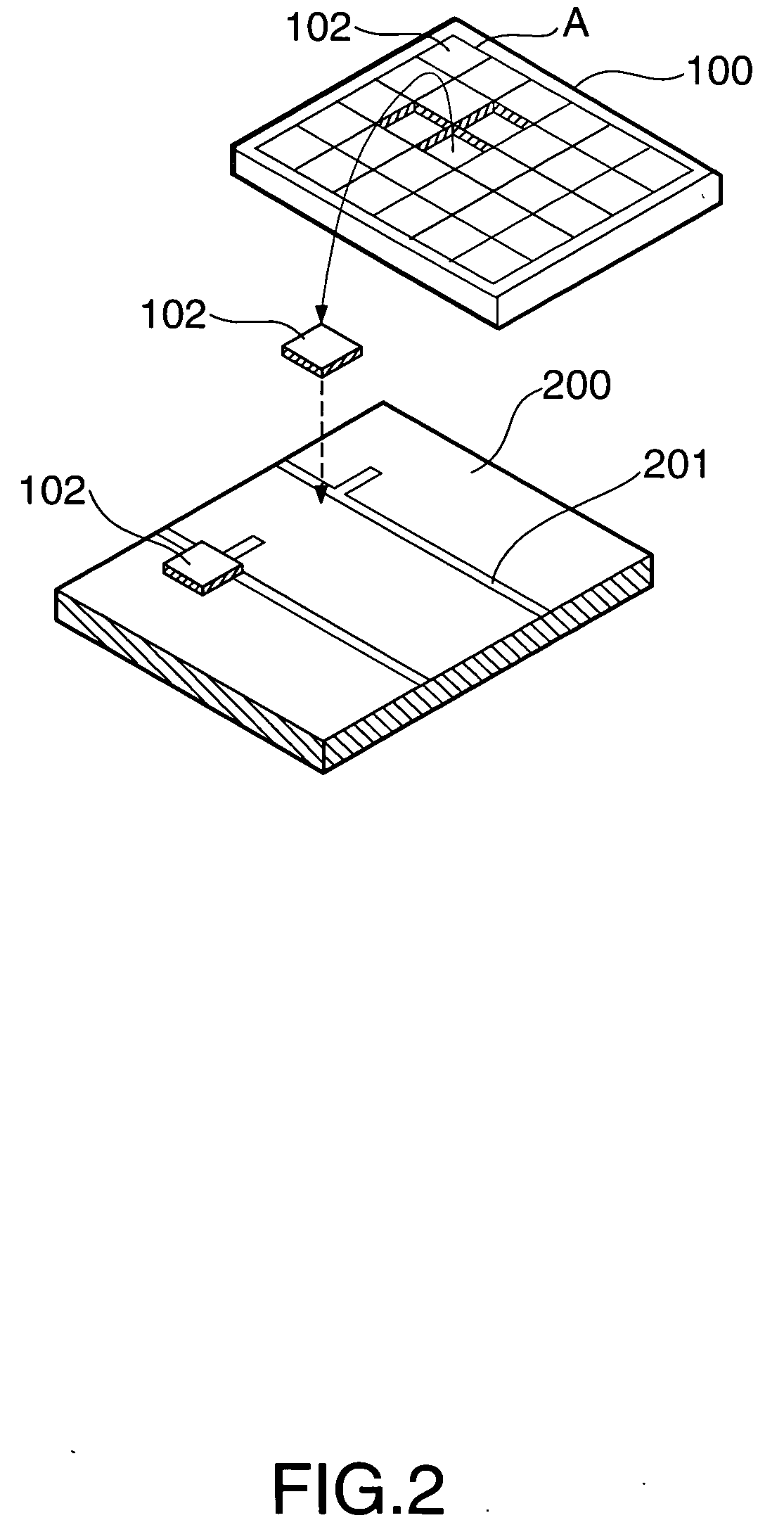 Transfer base substrate and method of semiconductor device