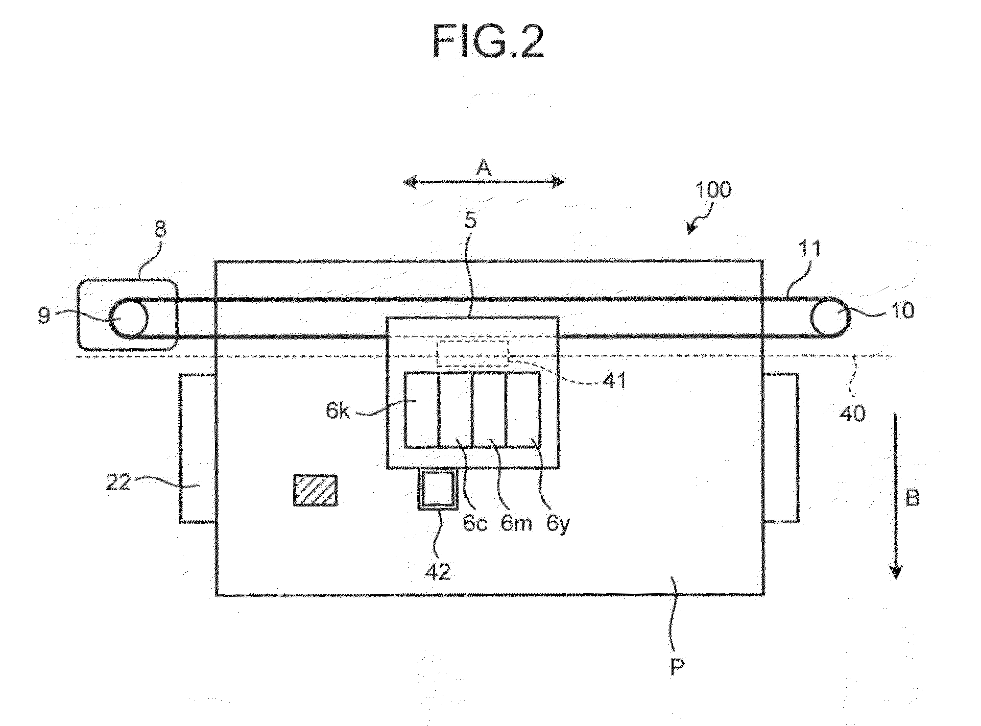 Color measuring device, image forming apparatus, colorimetric system and color measuring method