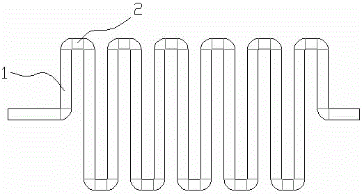 Novel heat exchange pipe