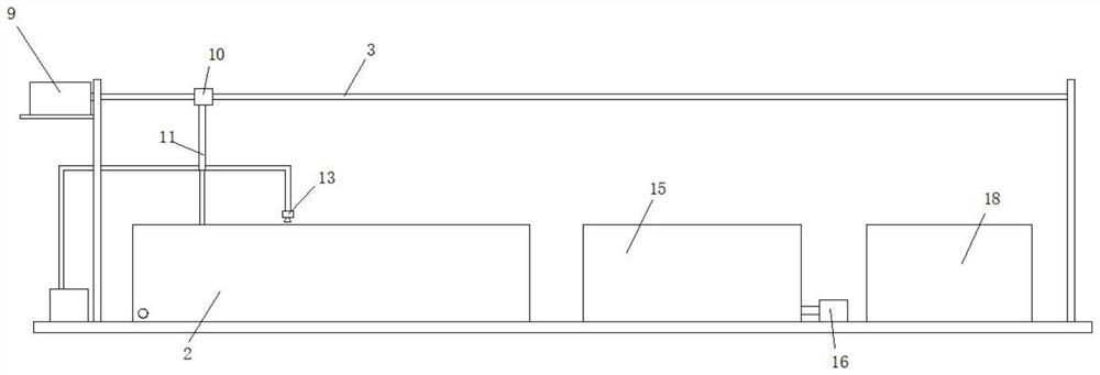 Crop drying and dewatering device for wine making