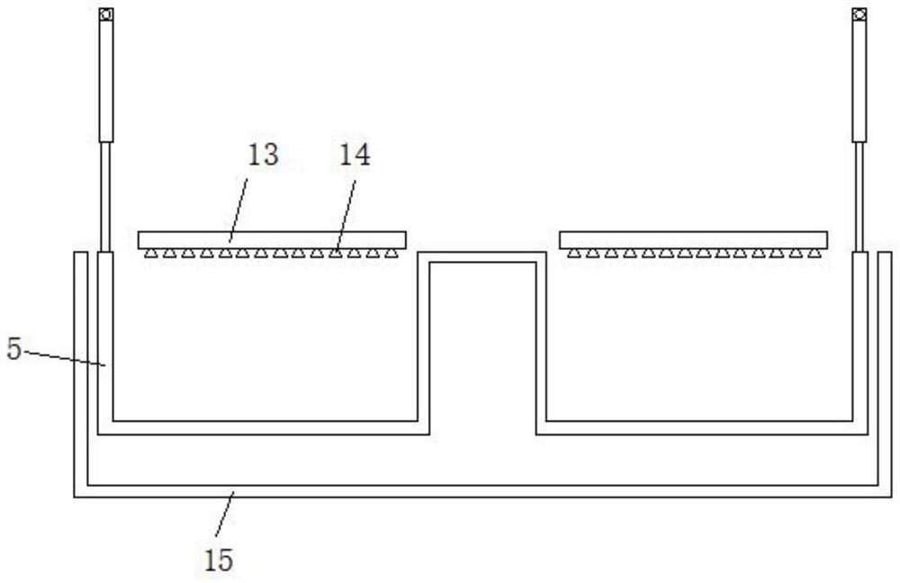 Crop drying and dewatering device for wine making