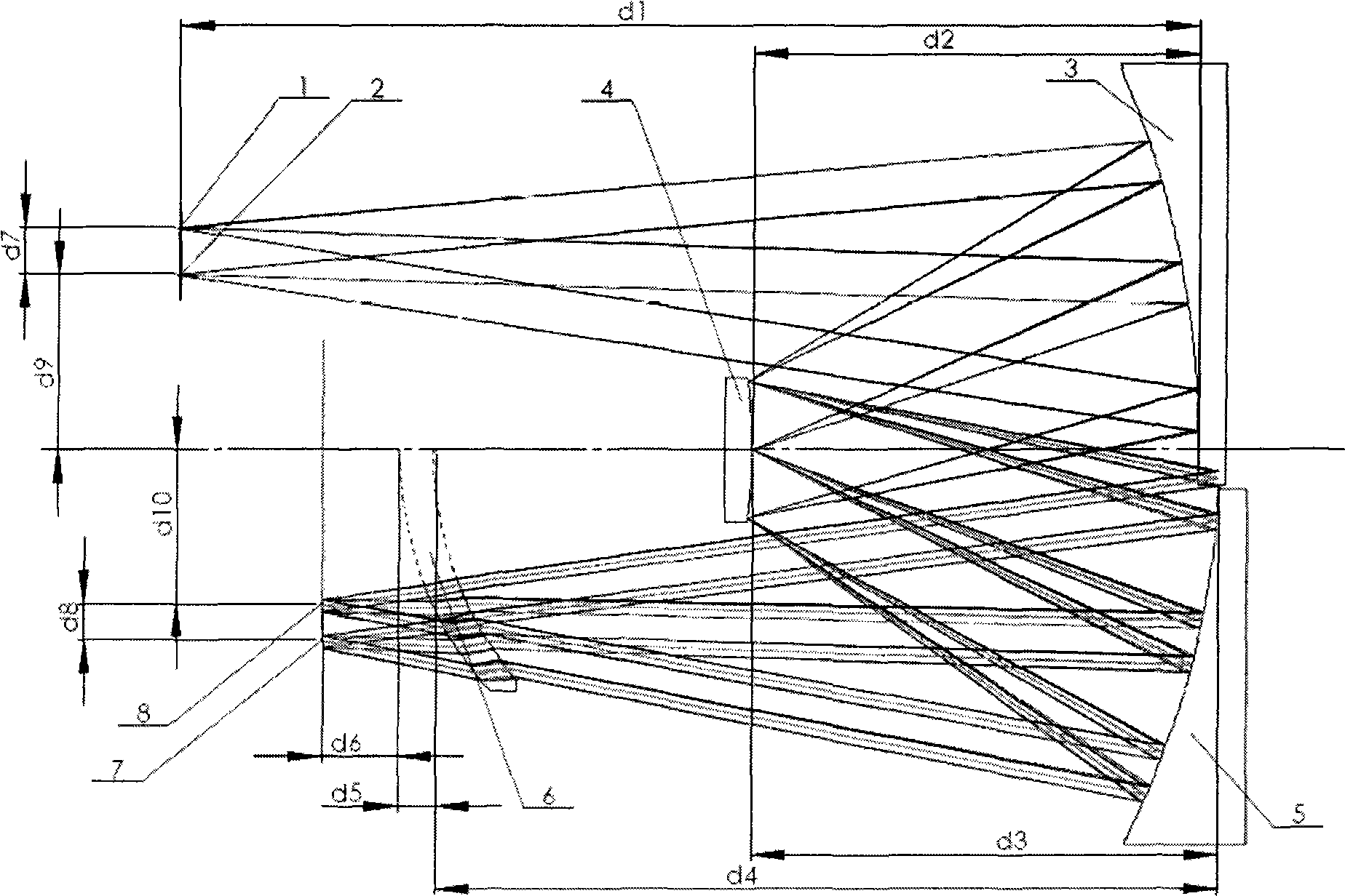 Multi-slit convex grating imaging spectrograph