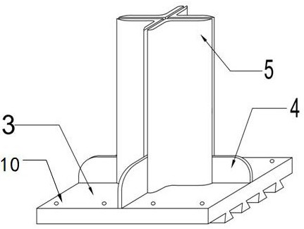 A growable prefabricated steel structure light building