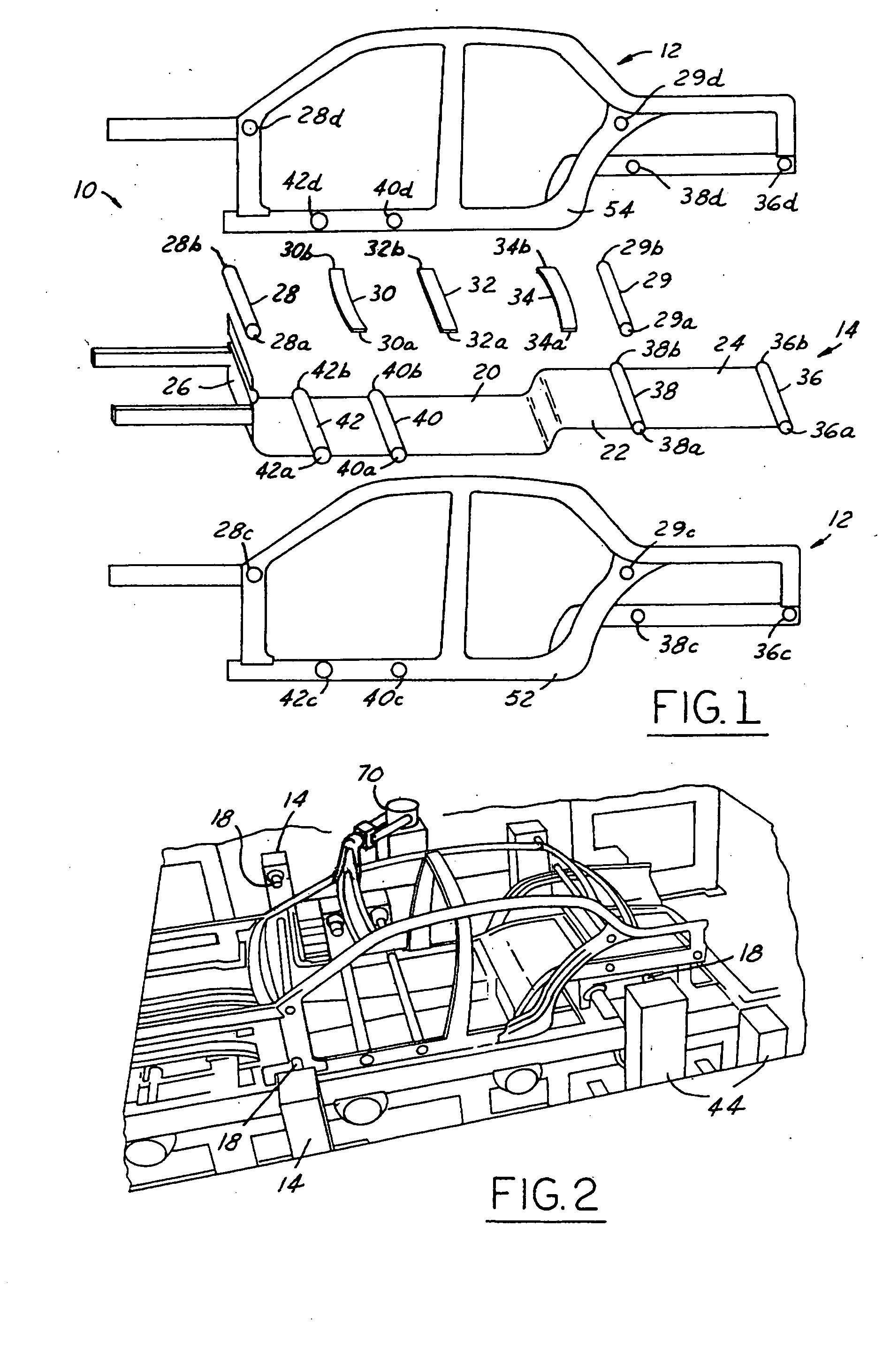 Simultaneous magnetic pulse framing