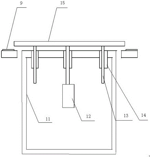 A method and device for entering and exiting assembly equipment for fireworks templates produced by combined fireworks