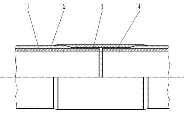 Pipeline joint coating structure