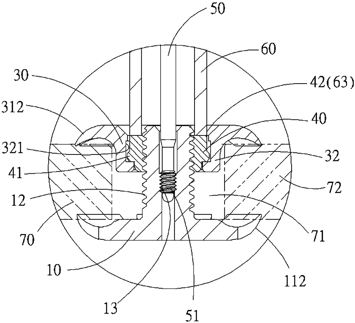 Skull fixing device and surgery tool thereof