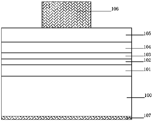 A kind of LED chip with ito film structure and preparation method thereof