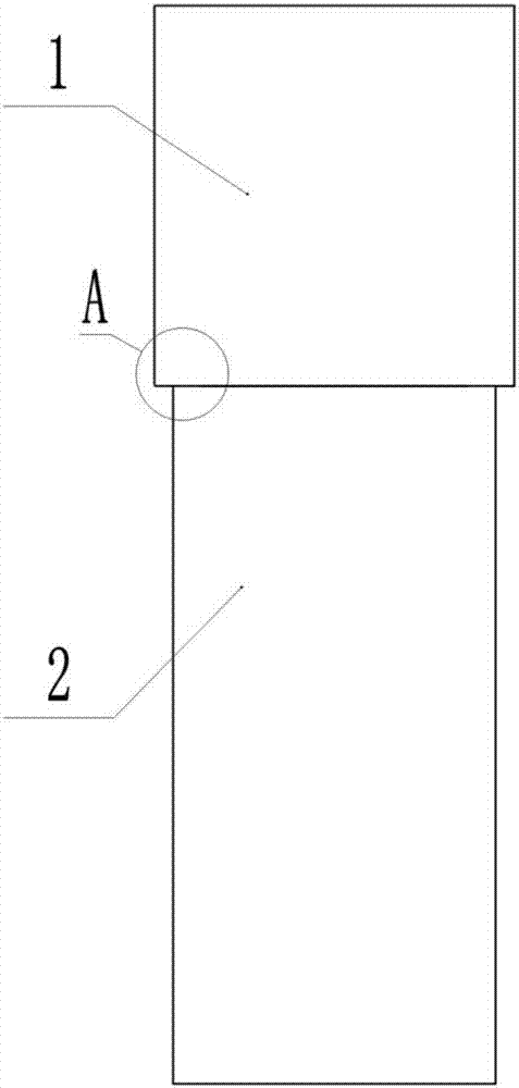 Separable pier type cofferdam