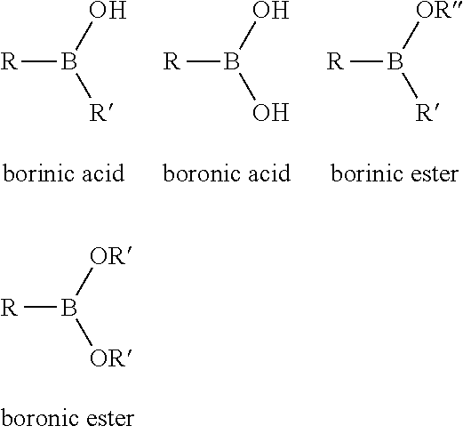 Boronic and Borinic Acid Compounds as Inhibitors of Sulfenic Acid-Containing Proteins