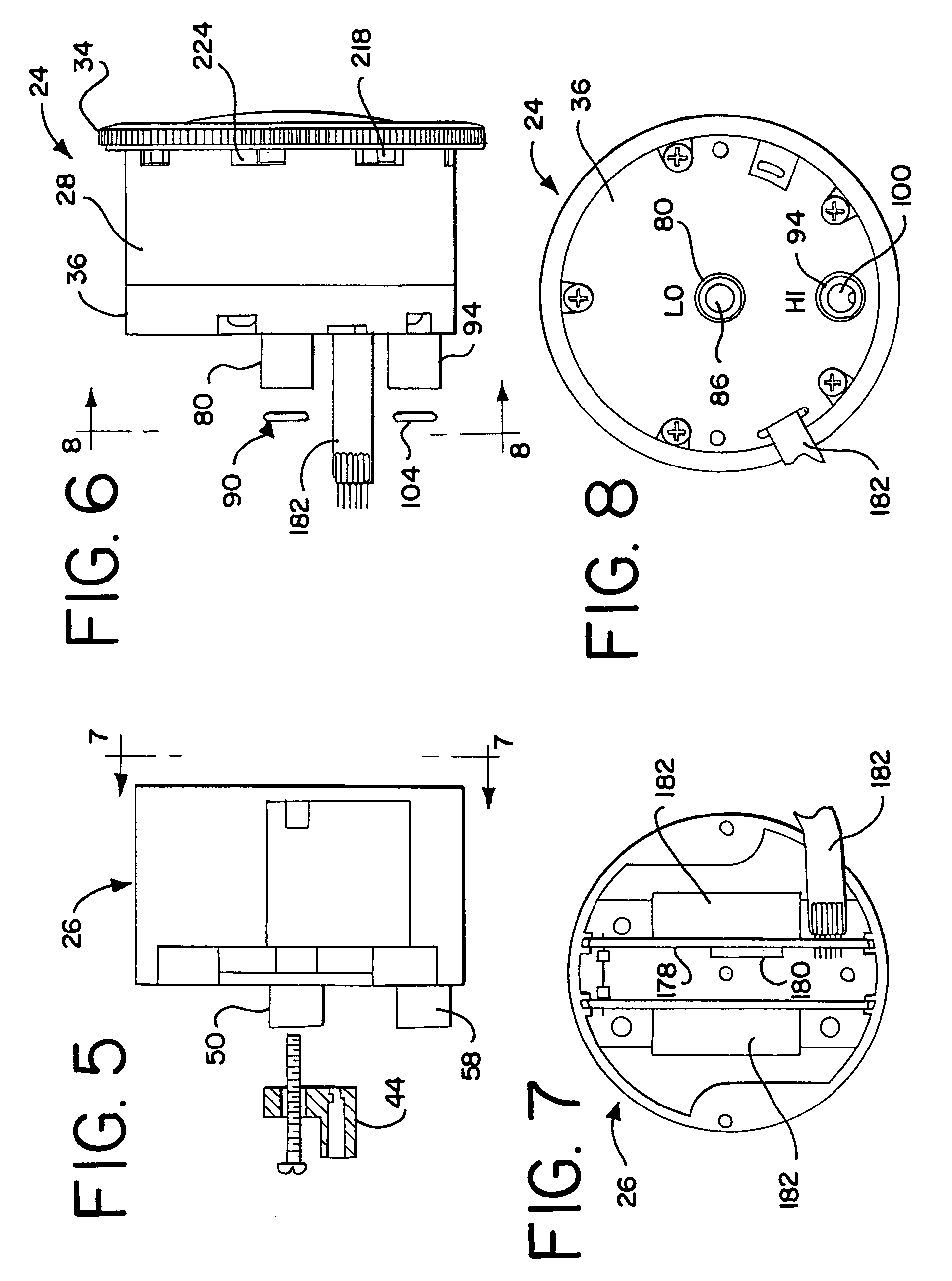 Pressure gage and switch