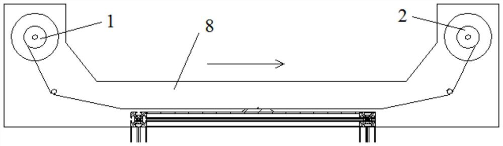 Laser machine capable of achieving automatic product feeding